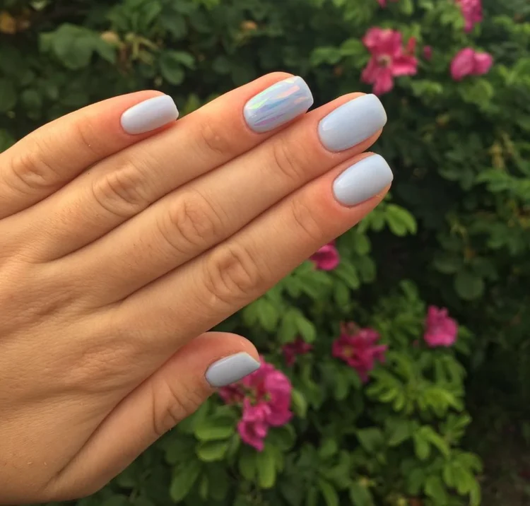 baby blue nails paste colors pale blue nail polish