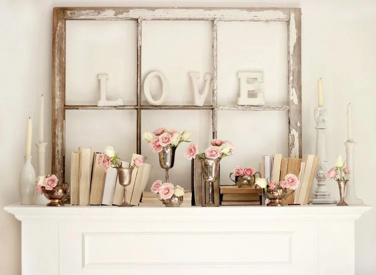beautiful-valentine's-day-decoration-in-the-bedroom-on-a-shelf-or-fireplace-shelf