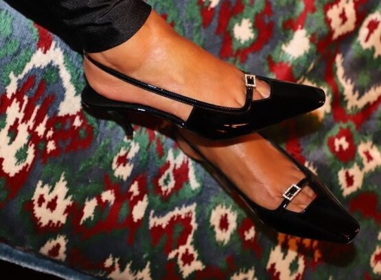black kitten heels for women over 50