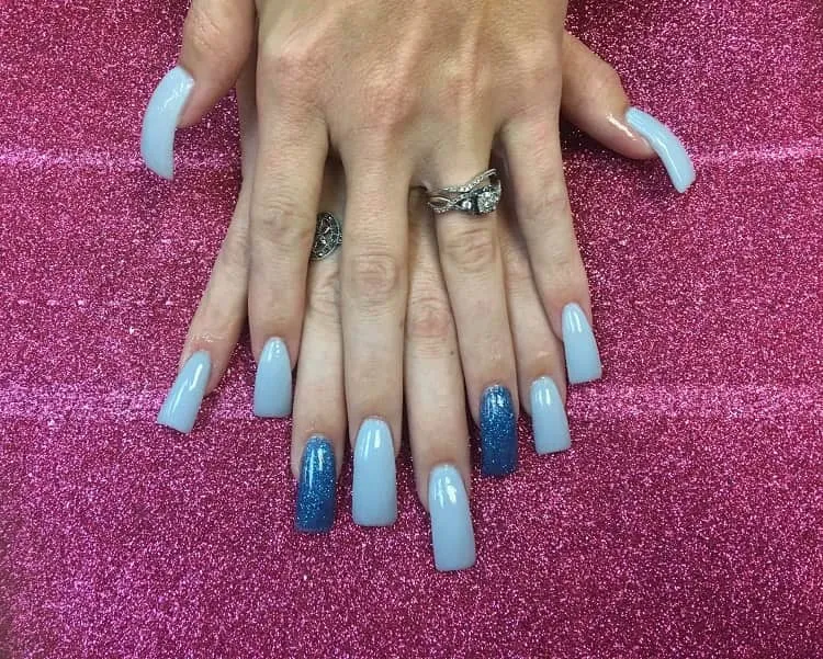 blue nail designs_long nails