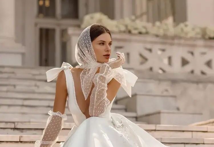 bridal gloves for a wedding accessories white dress 2023