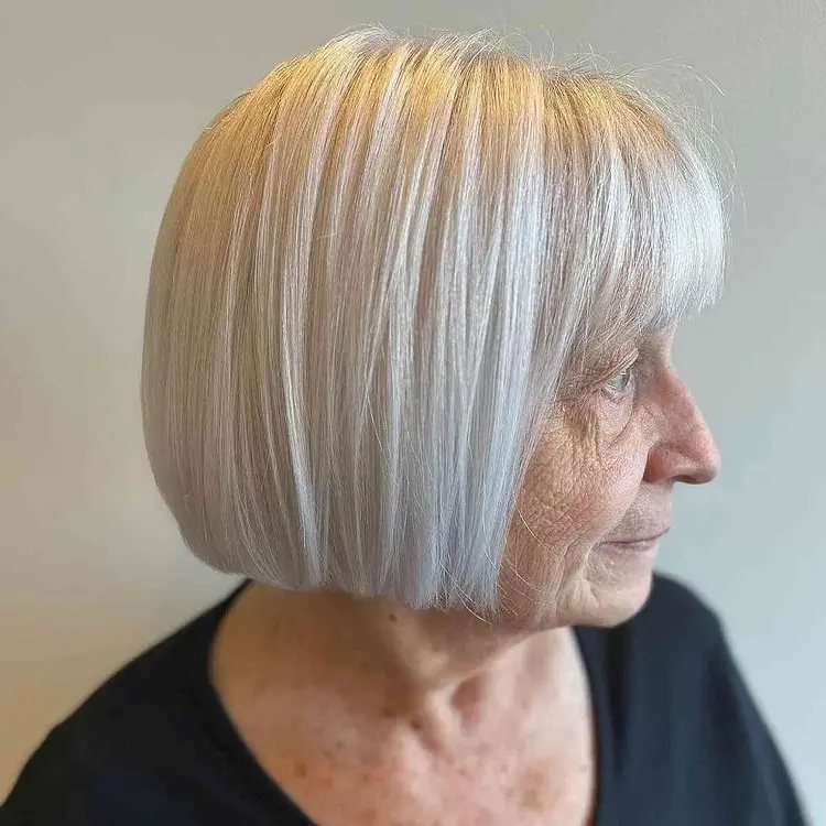 classic bob hairstyle for mature women ideas on how to cut your hair in 2023