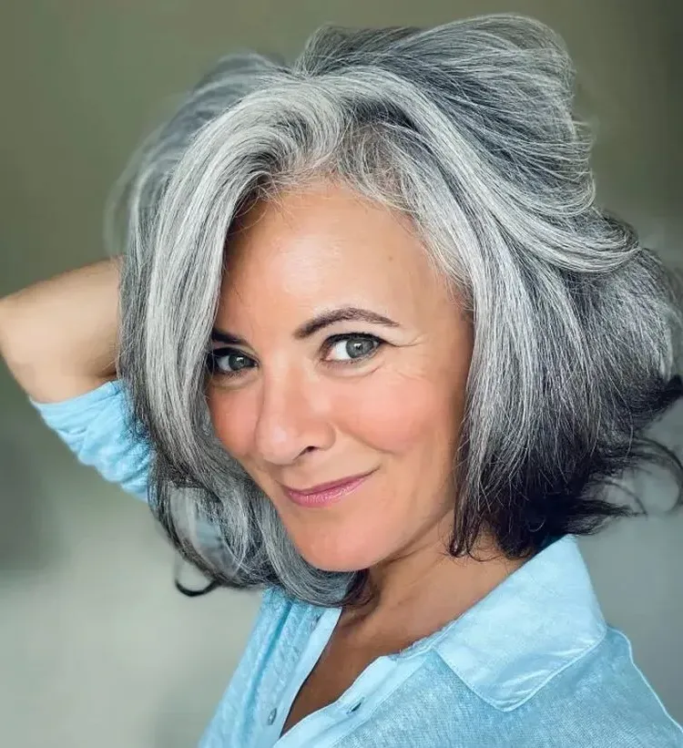 Color trends for gray hair 2023: The trendy colors suitable for women ...