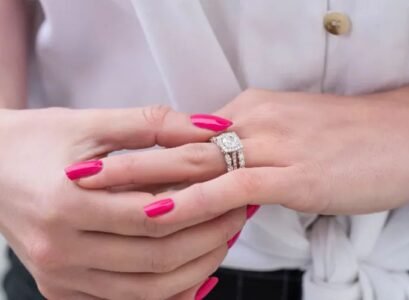 engagement manicure 2023 bride women nail trends colors