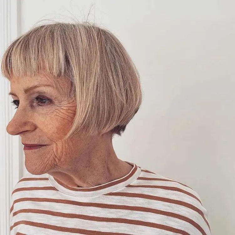 Bob Haircuts For Women Over 70 Spice Things Up And Look Younger In   French Bob Haircut For Women Over 70 Is It Trendy And How To Style It 