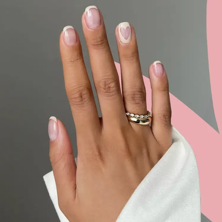 french manicure trends 2023 engagement wedding nails ideas