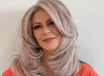 hairstyles for grey hair over 50 women haircut trends medium length