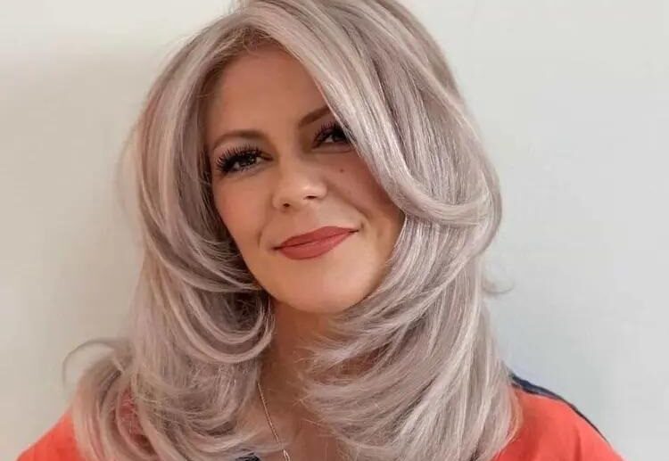 hairstyles for grey hair over 50 women haircut trends medium length