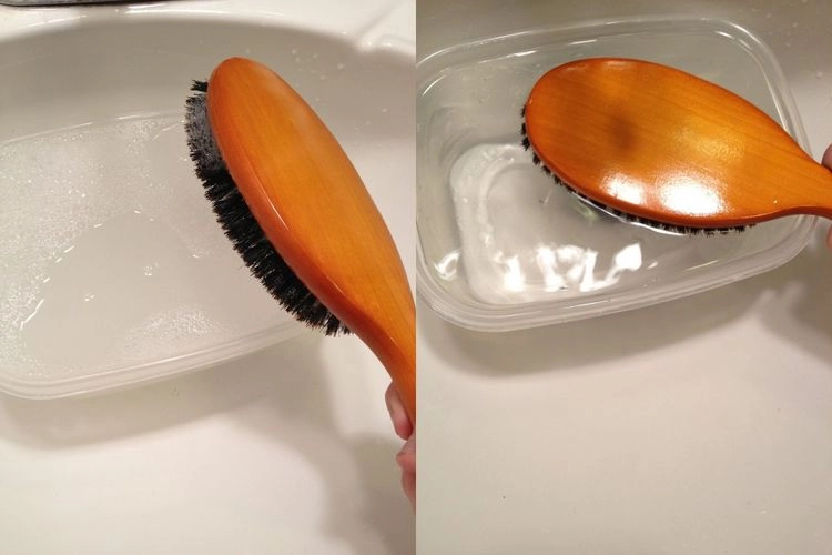 how-to-clean-brush-from-boar-bristles-and-wood-correctly