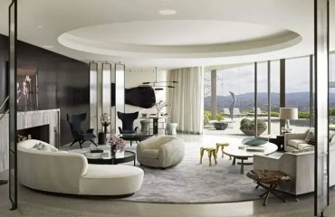 how to decorate a round living room space interior design 2023 trends furniture