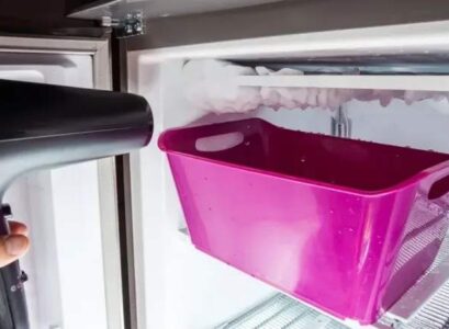 how to start defrosting the freezer