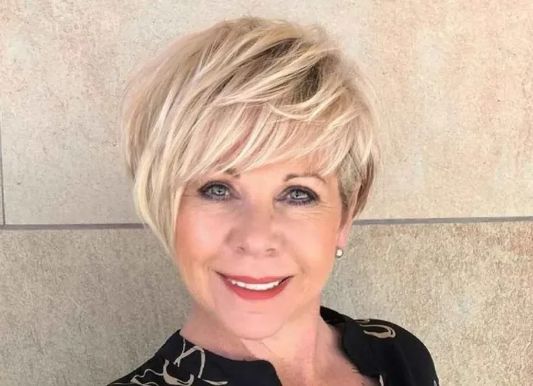 how to wear bangs at 60 elegant bob side bangs to look younger