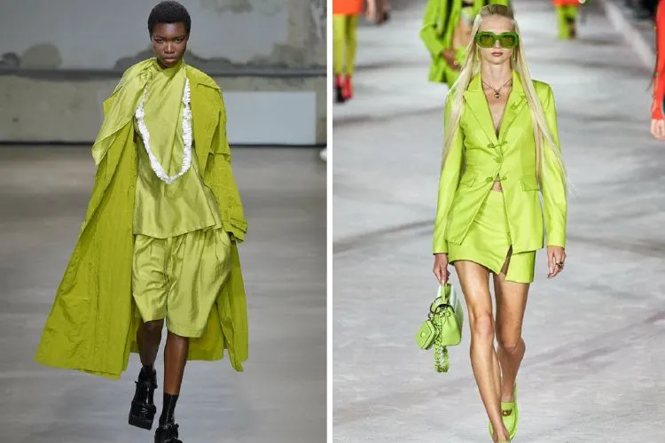 lime green outfit inspiration fashion trends 2023