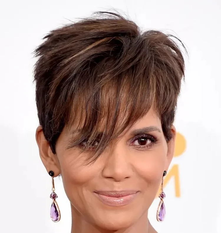 pixie haircut for thick hair women 50 years old 2023