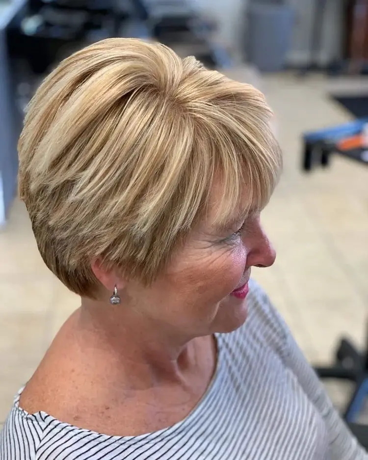 pixie haircut to try out in 2023 for women over 60