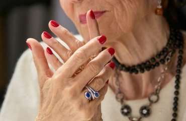 red nails for elderly people how to take care of your hands and nails