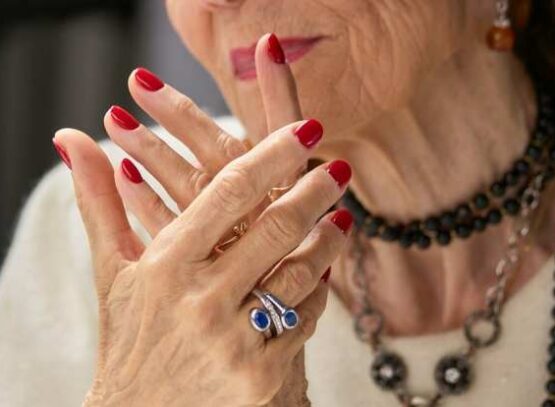 red nails for elderly people how to take care of your hands and nails
