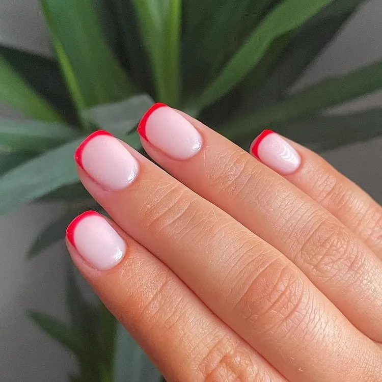 red-square-baby-tips-nails-trend