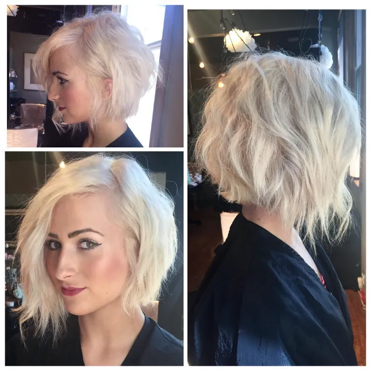 short bob hairstyles from 50 are trendy and look really chic