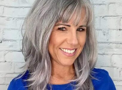 trendy shades for a cool look classic salt and pepper hair color for younger and older women