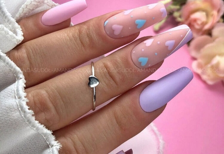 valentines-day-nail-art-ideas-cute-colours-pastel-heart