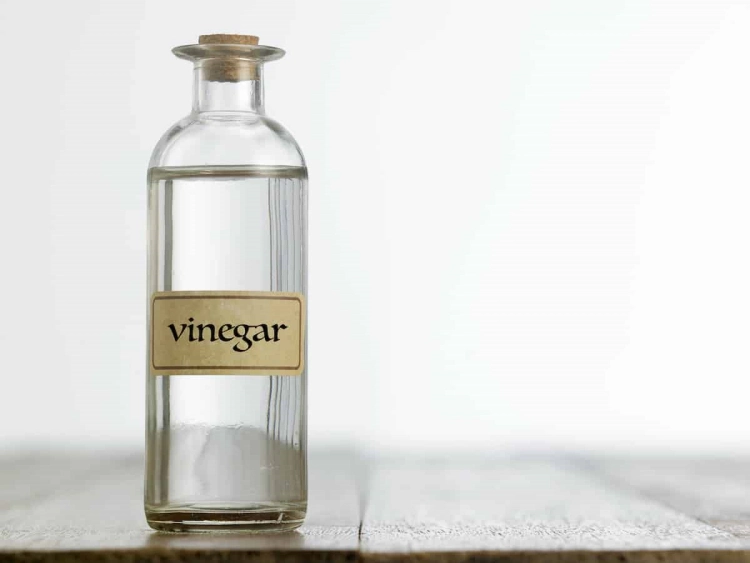 vinegar and water solution natural degreaser
