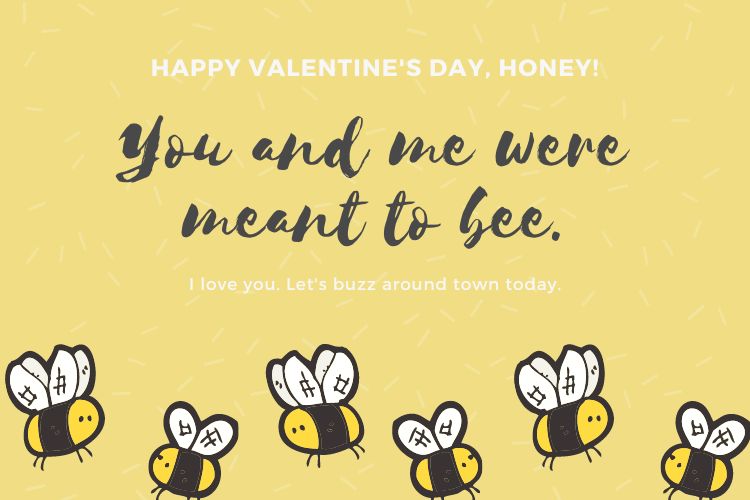we are meant to bee cute cheesy romantic quotes for valentines day cards 2023