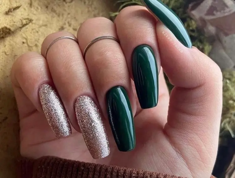 what are emerald green nails