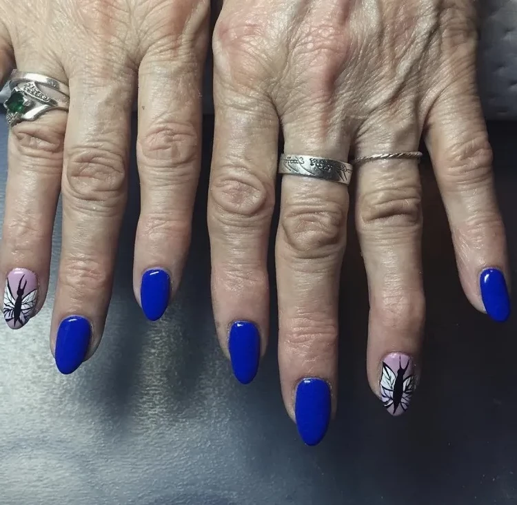what nails polish color to avoid manicure for women over 60