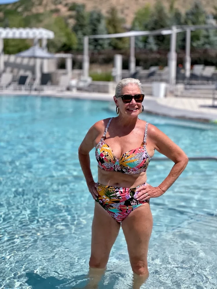 Bathing suits for women over 50 sale