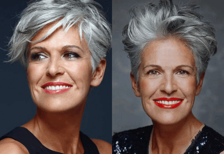 Spiky-hairstyles-for-ladies-over-50-give-your-short-pixie-haircut-a-trendy-look