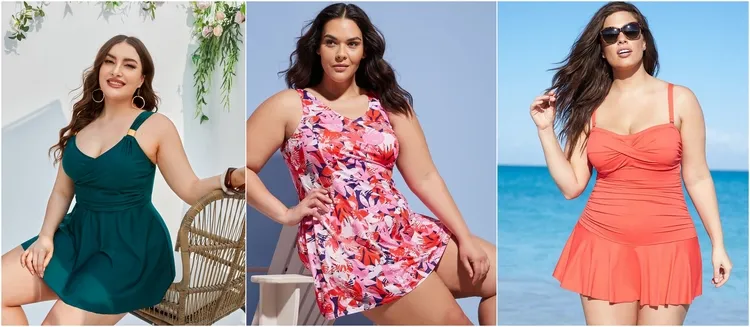 swim dresses for curvy women beach fashion trend