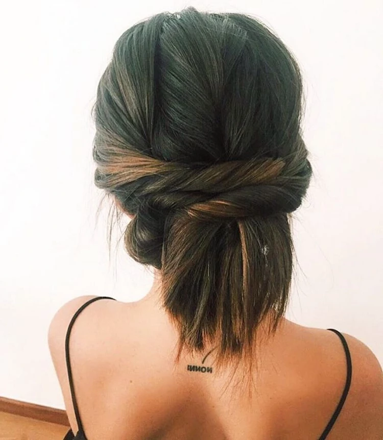 This updo is perfect for prom