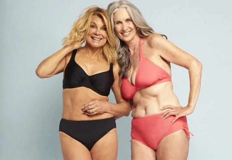 disadvantages of a two piece swimsuit for women over 50