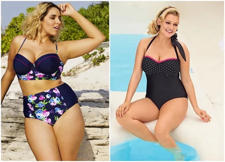 what are the best colors and prints for plus size swimsuits