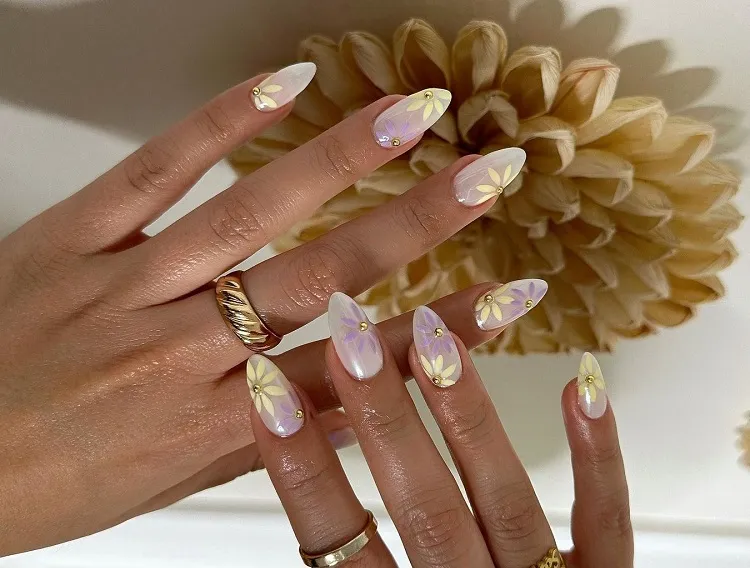 april nails design ideas spring manicure trends 2023
