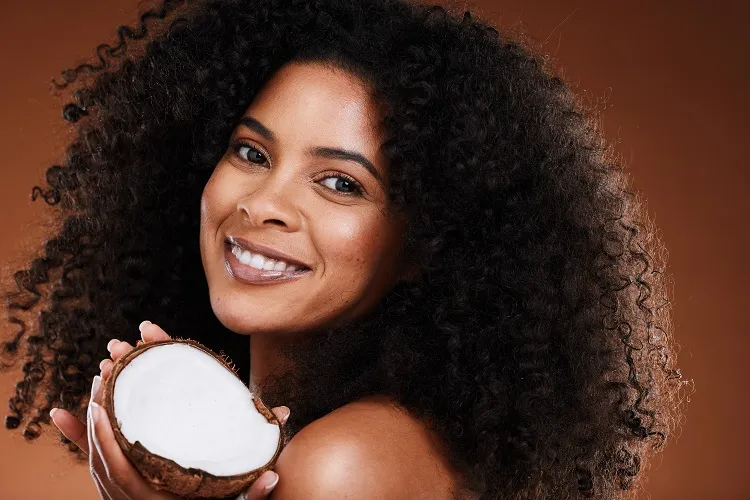 beauty coconut woman hair skin benefits