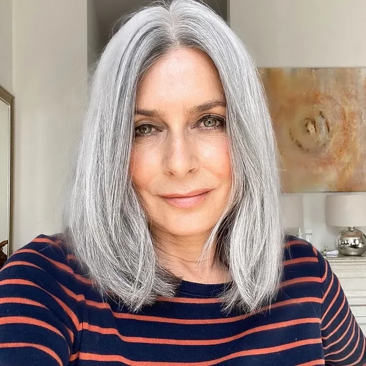 bob hairstyle women over 50