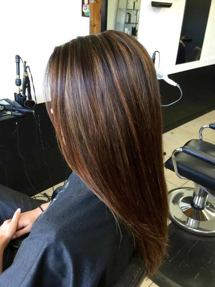 brown highlights for asian hair like a kiss of sun (1)