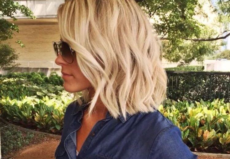 chick choppy textured bob