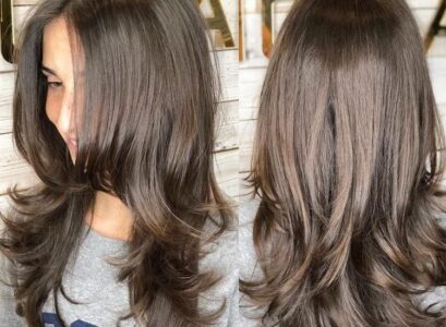 concave layers make hair look thicker 2023 hair trend