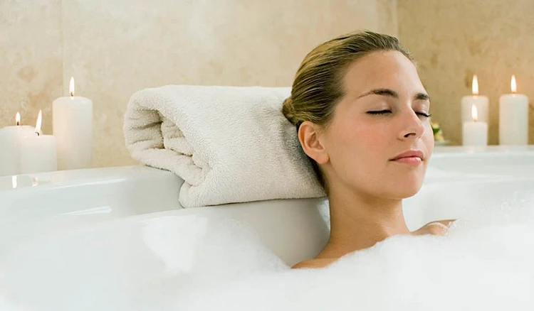 detox bath reduce stress and help you restore skins health