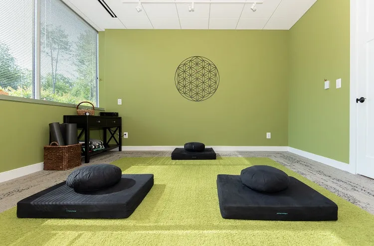 green meditation room at home green meditation room ideas