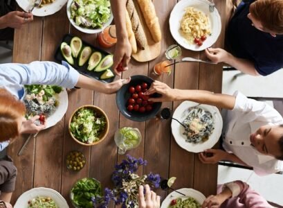 healthy dinner ideas whole family together on the table