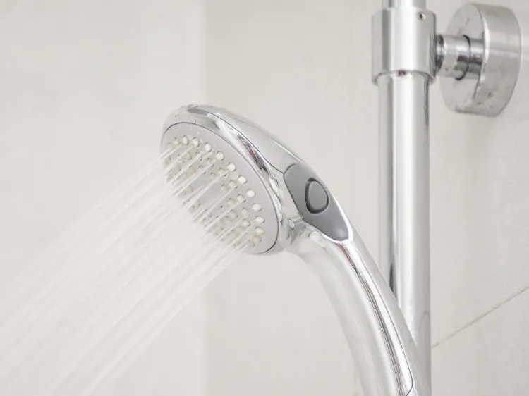 how to clean the shower head properly