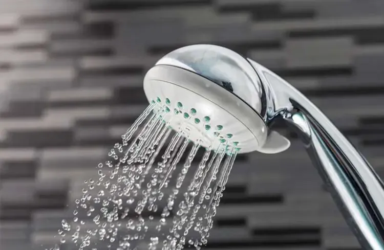 how to clean your shower head with toothbrush