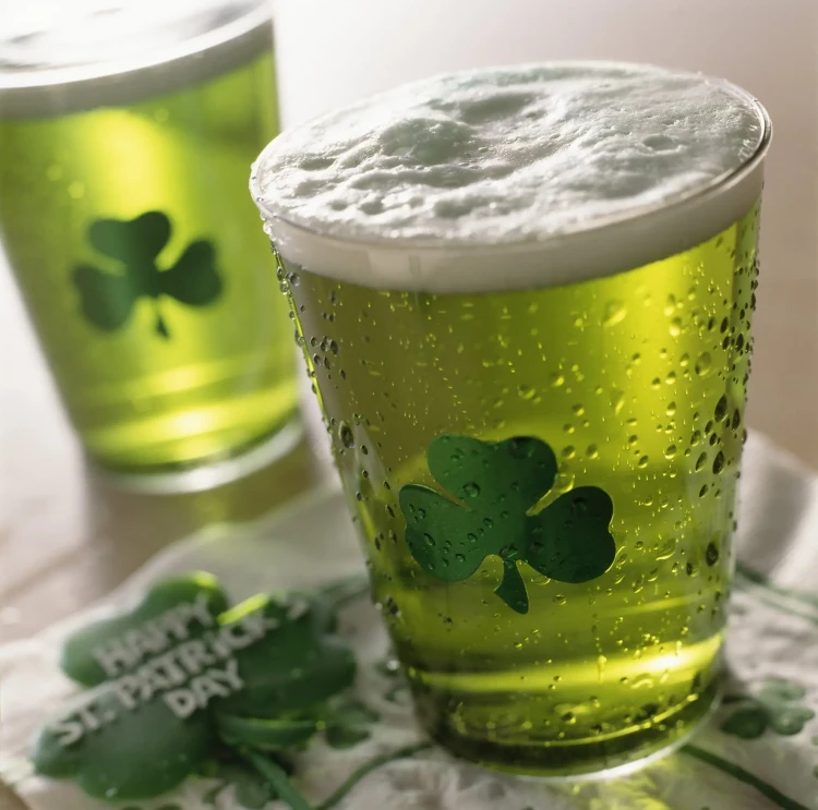 how to make green beer easy recipe St. Patrick's Day dinner