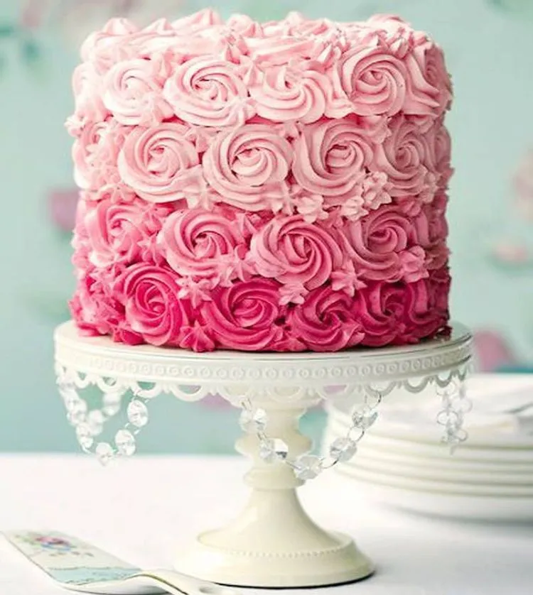 how to make roses on a cake rose cake