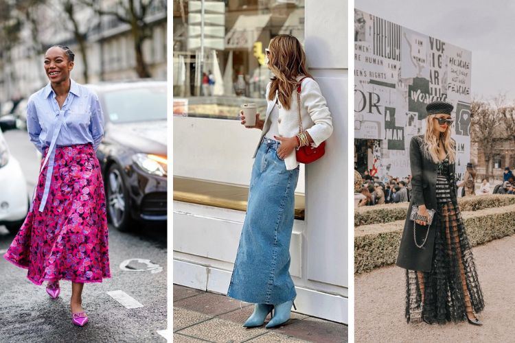 How to Wear Long Skirt? Find if The Reign of “The Mini” is Over ...