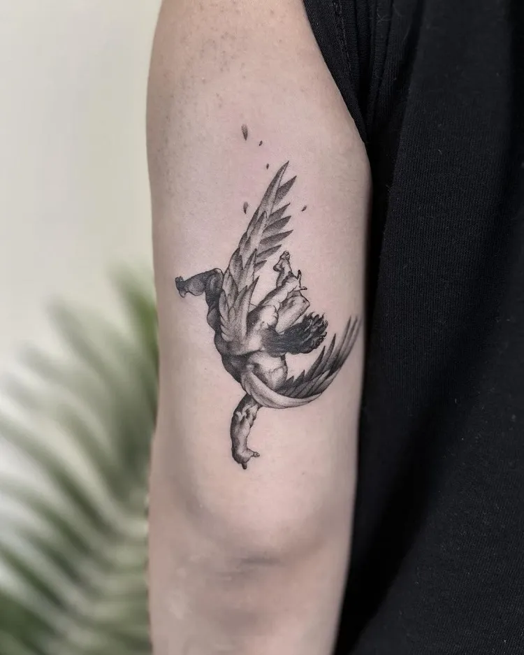 Fallen Angel Tattoo Meaning - Where It Comes From and How It Translates Into Art?